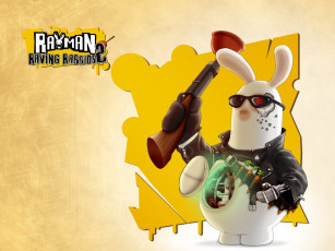 Картинка rayman raving rabbids видео игры