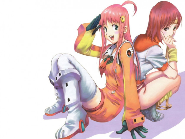 Обои картинки фото аниме, gunbuster