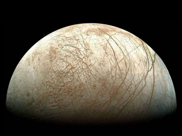 Обои картинки фото европа, космос, спутники, юпитера