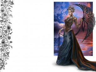 Картинка фэнтези девушки