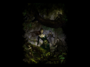 Картинка фэнтези эльфы