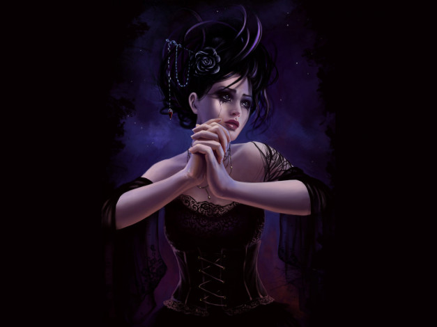 Обои картинки фото фэнтези, девушки