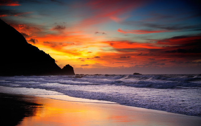 Обои картинки фото природа, восходы, закаты