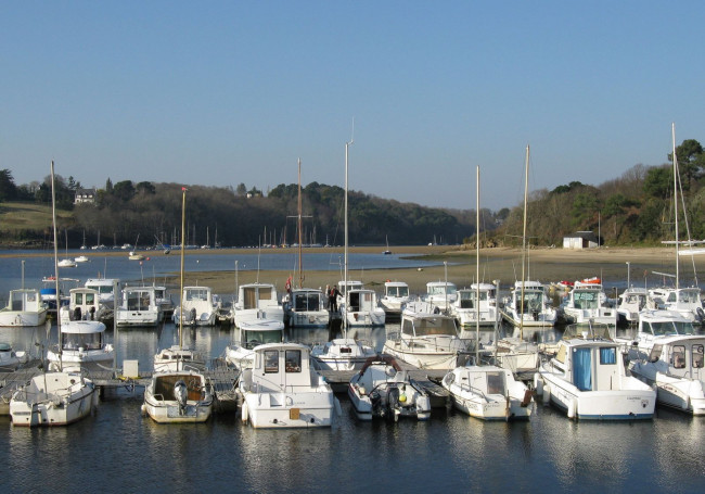 Обои картинки фото корабли, порты, причалы, вода, залив