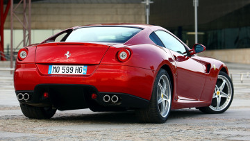 обоя ferrari, 599, gtb, fiorano, автомобили, мощь, стиль, автомобиль, скорость