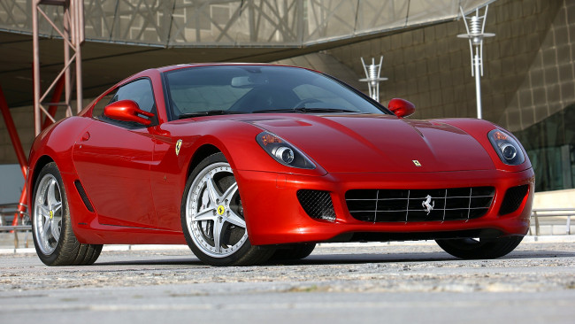 Обои картинки фото ferrari, 599, gtb, fiorano, автомобили, автомобиль, скорость, мощь, стиль