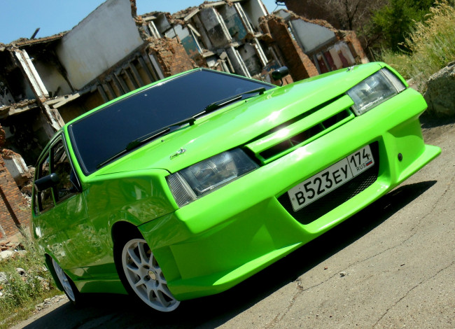 Обои картинки фото автомобили, ваз, 21099