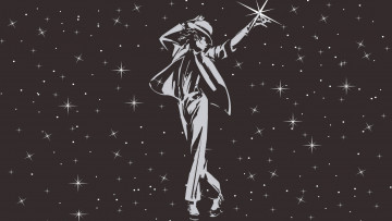 Картинка рисованные минимализм человек звезды