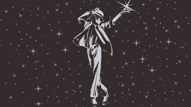 Обои картинки фото рисованные, минимализм, человек, звезды
