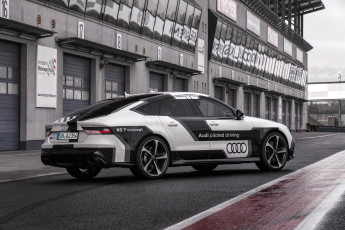 Картинка автомобили audi 2014г concept rs 7 driving piloted