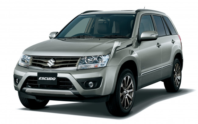 Обои картинки фото автомобили, suzuki, escudo, land, breeze, 2014г, серый