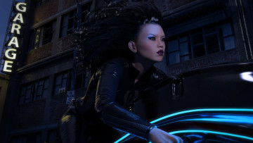 Картинка 3д+графика фантазия+ fantasy фон взгляд девушка