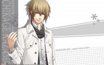 Картинка аниме hakuoki фон парень