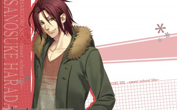 Картинка аниме hakuoki парень фон