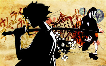 Картинка аниме samurai+champloo фуу муген дзин
