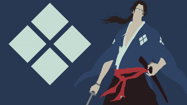 Обои картинки фото аниме, samurai champloo, shogunarts98, jin