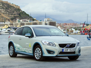 Картинка volvo+c30+bev+prototype+2010 автомобили volvo 2010 c30 prototype bev