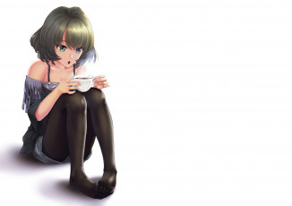 Картинка аниме idolm@ster takagaki kaede