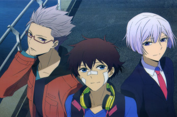 Картинка аниме hamatora парни