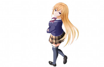 Картинка аниме shokugeki+no+soma nakiri erina