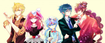 Картинка аниме magi+the+labyrinth+of+magic персонажи