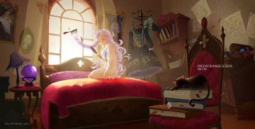 Картинка аниме unknown +другое девочка комната