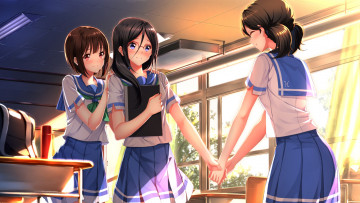 Картинка аниме hibike+euphonium nakaseko kaori ogasawara haruka tanaka asuka