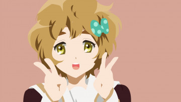 Картинка аниме sound+horizon девушка взгляд фон