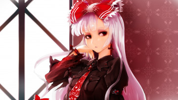 Картинка аниме touhou fujiwara no mokou