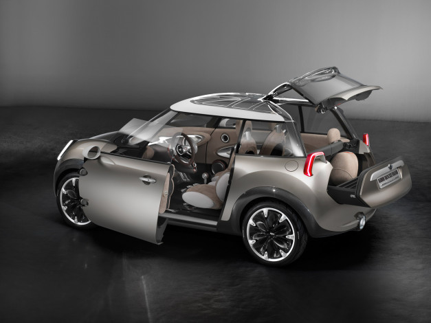 Обои картинки фото mini rocketman concept 2011, автомобили, mini, rocketman, concept, 2011