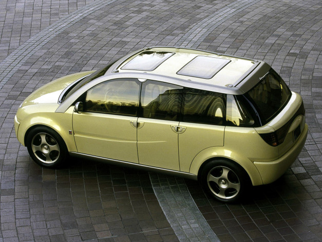 Обои картинки фото saturn cv1 concept 2000, автомобили, saturn, cv1, concept, 2000