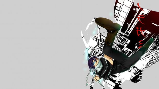 Обои картинки фото аниме, noragami, Ято