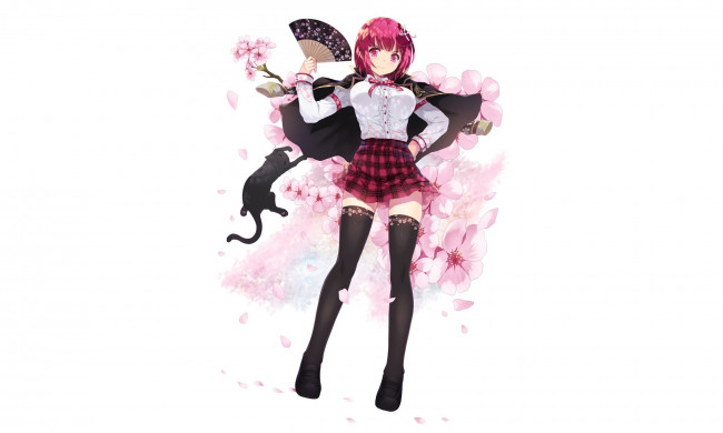 Обои картинки фото аниме, животные,  существа, cait