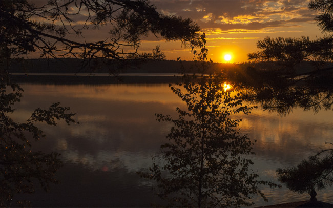 Обои картинки фото природа, восходы, закаты, рассвет