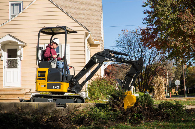 Обои картинки фото техника, экскаваторы, john, deere