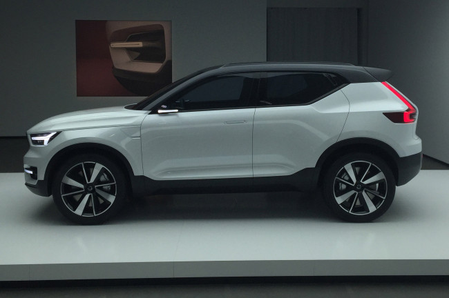 Обои картинки фото volvo 40, 1 concept 2016, автомобили, volvo, 40, 1, concept, 2016