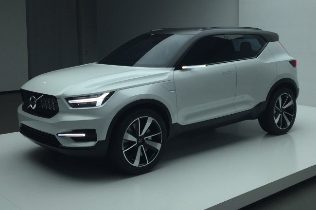 Обои картинки фото volvo 40, 1 concept 2016, автомобили, volvo, 40, 1, concept, 2016