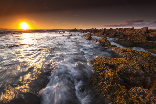 Обои картинки фото природа, восходы, закаты, рассвет