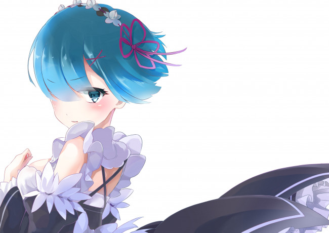 Обои картинки фото аниме, re,  zero kara hajimeru isekai seikatsu, rem