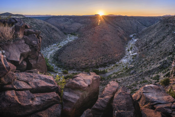 Картинка природа восходы закаты простор