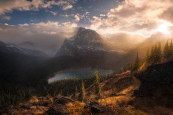 Картинка природа восходы закаты простор