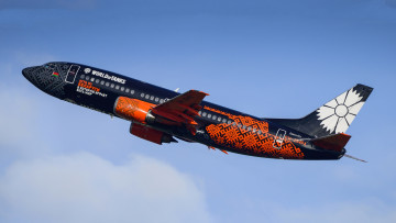 Картинка b737-3q8 авиация пассажирские+самолёты авиалайнер