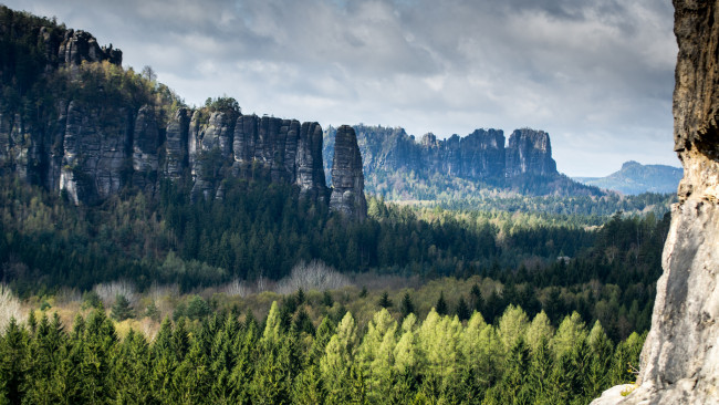 Обои картинки фото природа, горы, простор