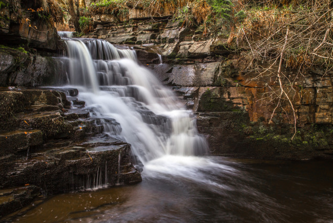 Обои картинки фото природа, водопады, простор