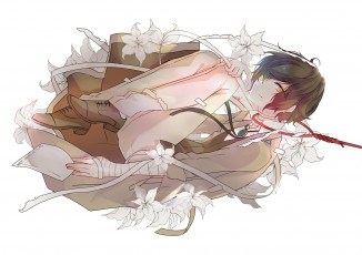 Картинка аниме bungou+stray+dogs бродячие псы литературные гении