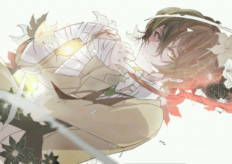 Картинка аниме bungou+stray+dogs бродячие псы литературные гении