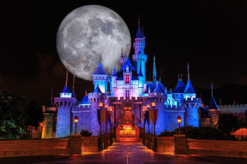 Картинка города диснейленд простор