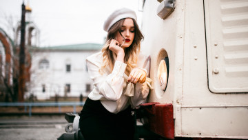 обоя девушка, девушки, -unsort , блондинки,  светловолосые, модель