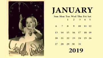 Картинка календари праздники +салюты коробка игрушка часы ребенок