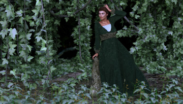 Картинка 3д+графика люди+ people взгляд девушка фон